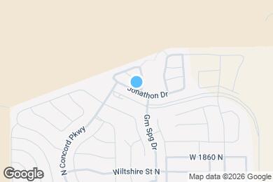 Map image of the property - 948 W Jonathon Dr