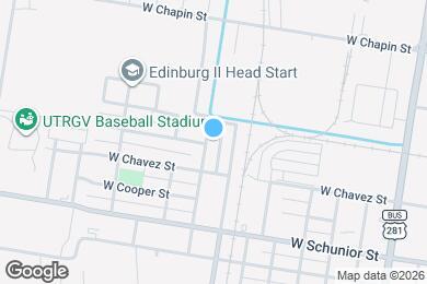 Map image of the property - 1024 N Woodson Ave