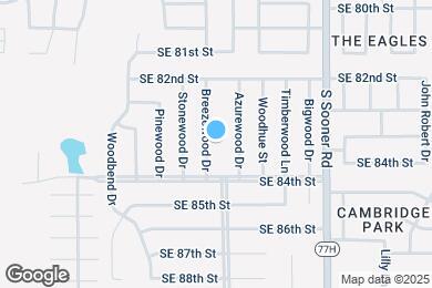 Map image of the property - 8412 Breezewood Dr
