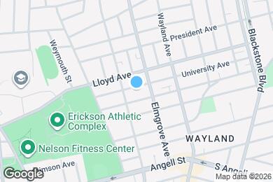 Map image of the property - 55 University Ave