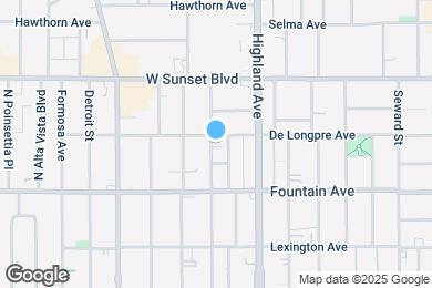 Map image of the property - 6860 De Longpre Ave