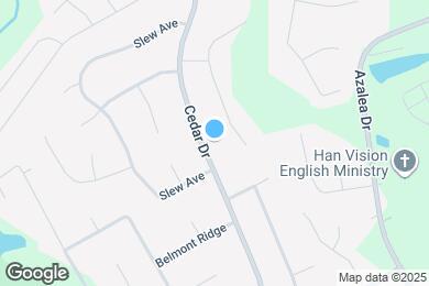 Map image of the property - 2381 Cedar Dr