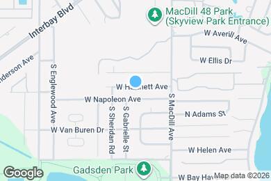 Map image of the property - 3202 W Hartnett Ave