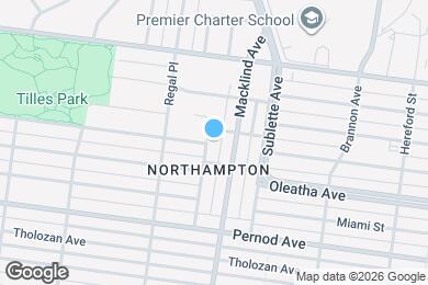 Map image of the property - 3396 Tedmar Ave