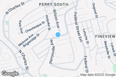 Map image of the property - 2024 Perrysville Ave