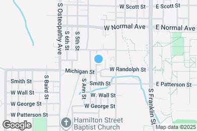 Map image of the property - 1003 S Riggen St