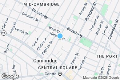 Map image of the property - 40 Inman St