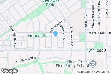 Map image of the property - 11718 S Sun Tea Way