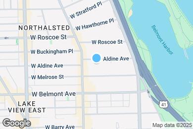Map image of the property - 533 W Aldine Av