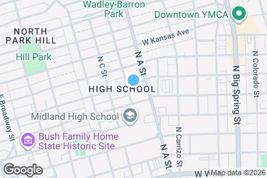 Map image of the property - 809 W Michigan Ave