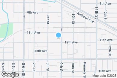 Map image of the property - 1221 9th St