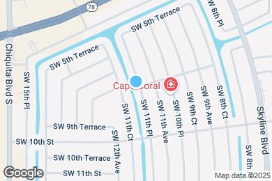 Map image of the property - 704 SW 11th Pl