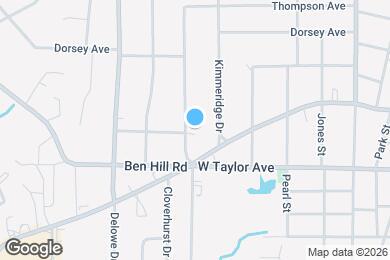 Map image of the property - 2950 Cloverhurst Dr