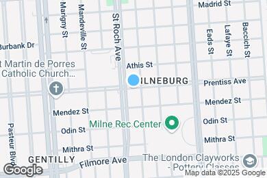 Map image of the property - 2416 Prentiss Ave
