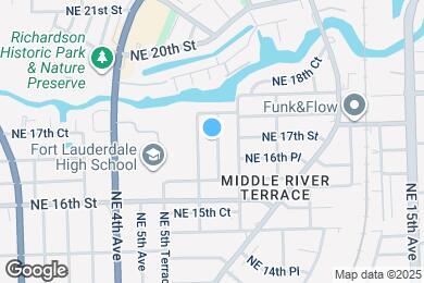 Map image of the property - 1713 NE 7th Ter