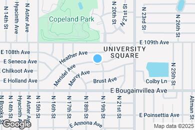 Map image of the property - 1821 Meridel Ave