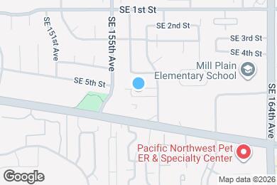 Map image of the property - 510 SE 157th Ave