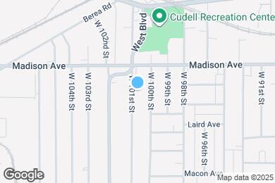 Map image of the property - 2043 W 101st St