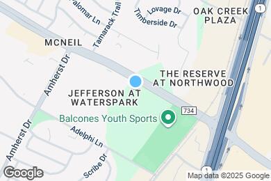 Map image of the property - Bridge at Waters Park