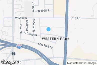 Map image of the property - 18 W Creek Dr