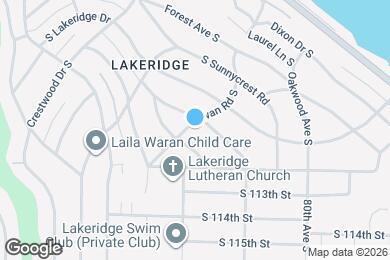 Map image of the property - 11020 Rowan Rd S