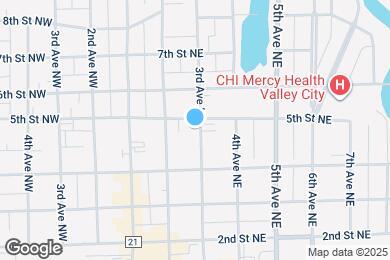 Map image of the property - 477 3rd Ave NE