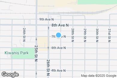 Map image of the property - 626 27th St N