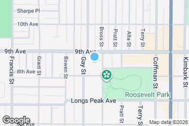 Map image of the property - 829 Bross St