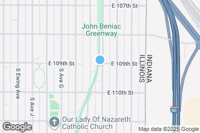 Map image of the property - 10904 S Avenue D