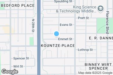 Map image of the property - 2520 Emmet St