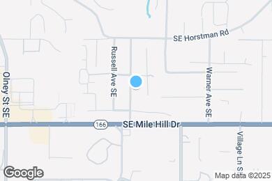 Map image of the property - 1375 Whittier Ave SE