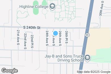 Map image of the property - 24028 25th Ave S