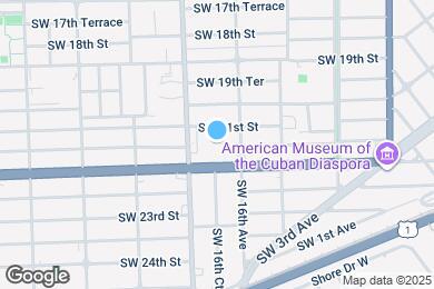 Map image of the property - 2150 SW 16th Ave