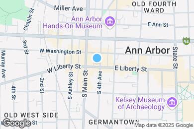 Map image of the property - 119 E Liberty St