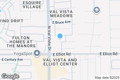 Map image of the property - 1674 E Washington Ct