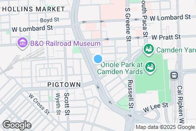 Map image of the property - 331 S Fremont Ave