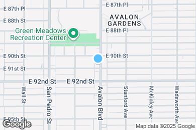 Map image of the property - 9031 Avalon Blvd