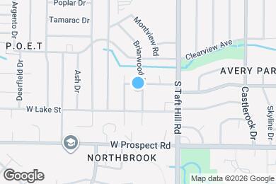 Map image of the property - 1305 Briarwood Rd