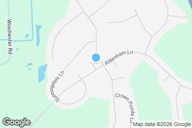 Map image of the property - 1121 Hartbourne Ln