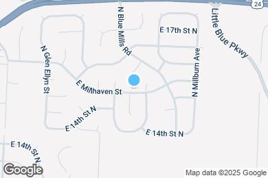 Map image of the property - 20104 E Millhaven St
