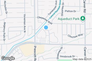 Map image of the property - 3603 San Clemente Ave