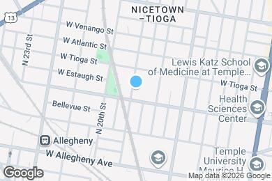 Map image of the property - 3415 N 19th St