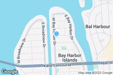 Map image of the property - 9971 W Bay Harbor Dr