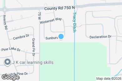 Map image of the property - 319 Sunburst Ln