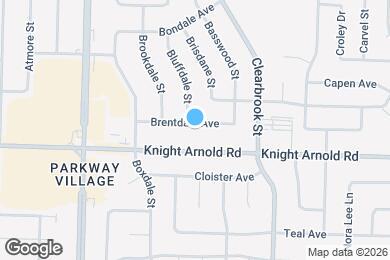 Map image of the property - 4877 Brentdale Ave