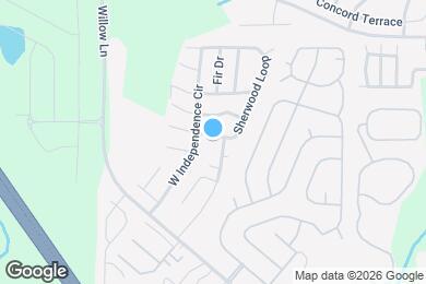 Map image of the property - 120 Sherwood Loop