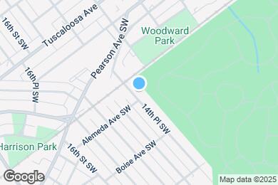 Map image of the property - 1021 14th Pl SW