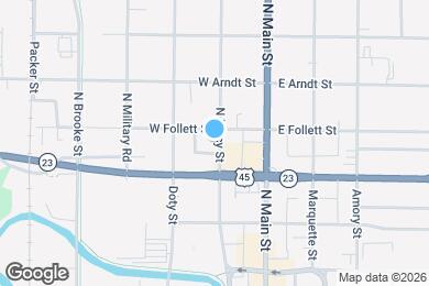 Map image of the property - 204 N Macy St