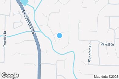 Map image of the property - 2240 Piedmont Forest Dr