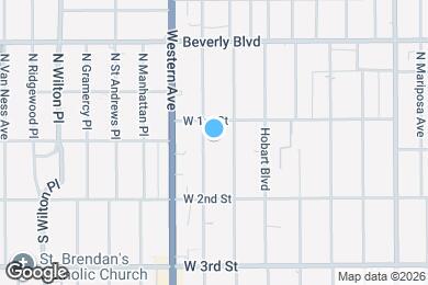 Map image of the property - 120 S Oxford Ave